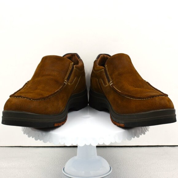 Johnston & Murphy XC4 Brown Leather Loafers - Size 12 - Picture 8 of 16